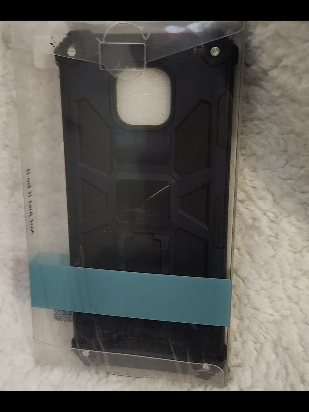 Protective Black Rugged Phone Case - Heavy Duty Armor - Motorola Moto G Power